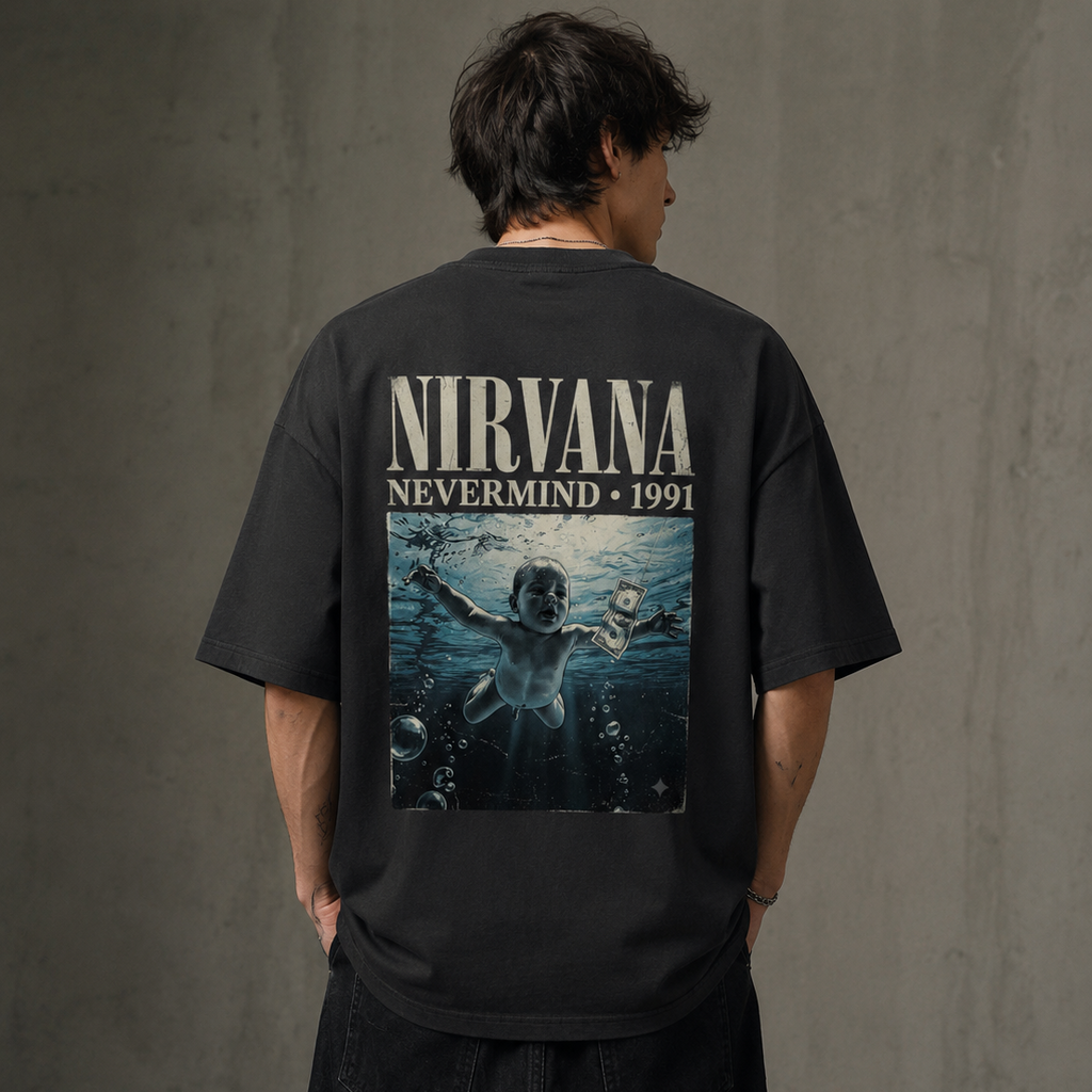 Nirvana Nevermind '91 Oversized Tee