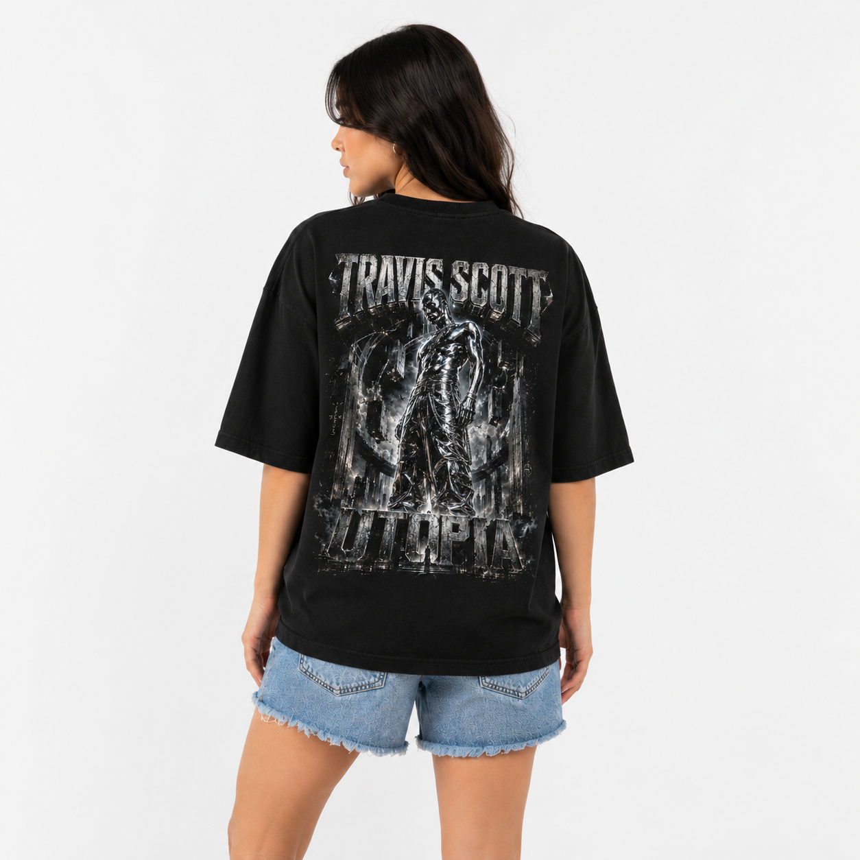 Travis Scott Utopia Unisex Oversized Tee