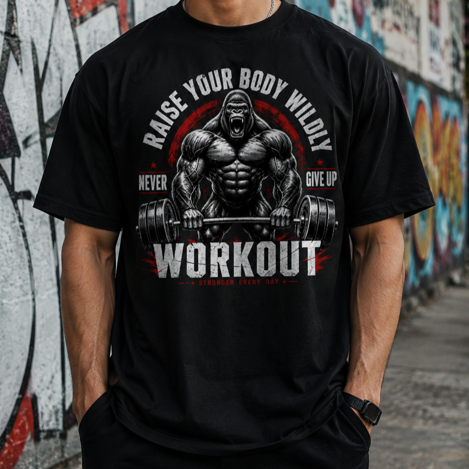 Raise Your Body Wildly - T-Shirt