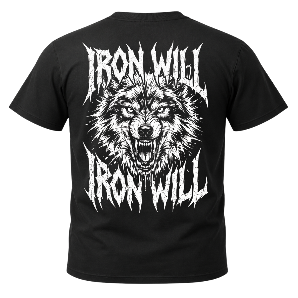 IRON WILL Wolf T-Shirt