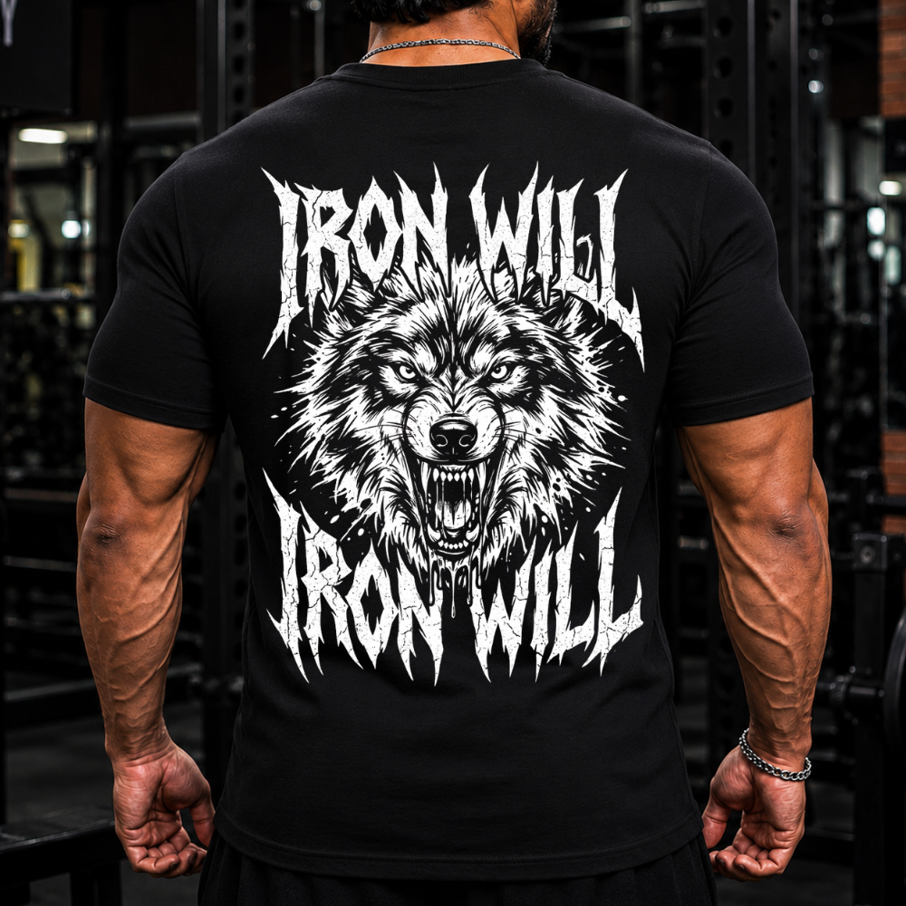 IRON WILL Wolf T-Shirt