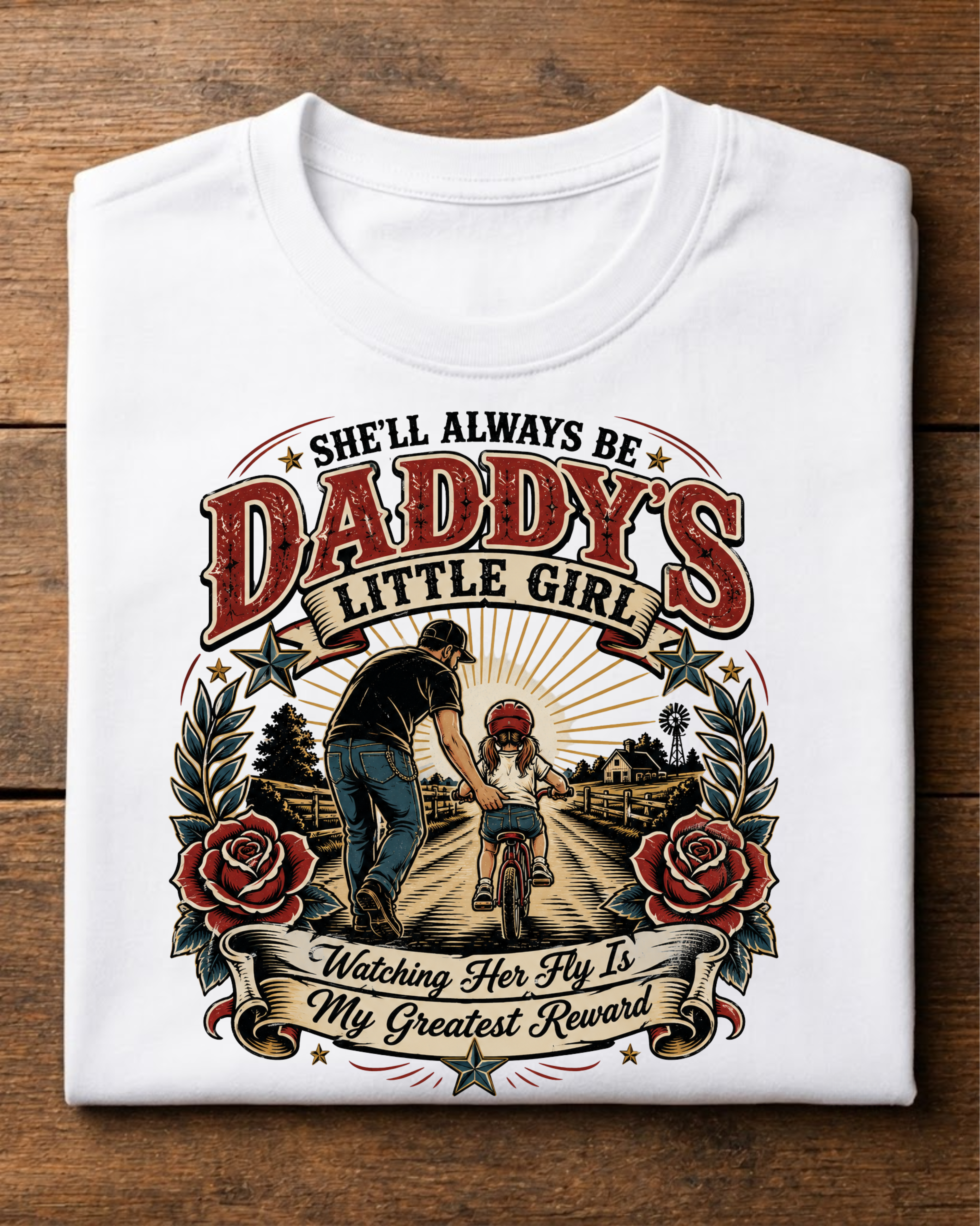 She'll Always Be Daddy's Little Girl T-Shirt