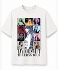 TS The Eras Tour White Oversized Tee