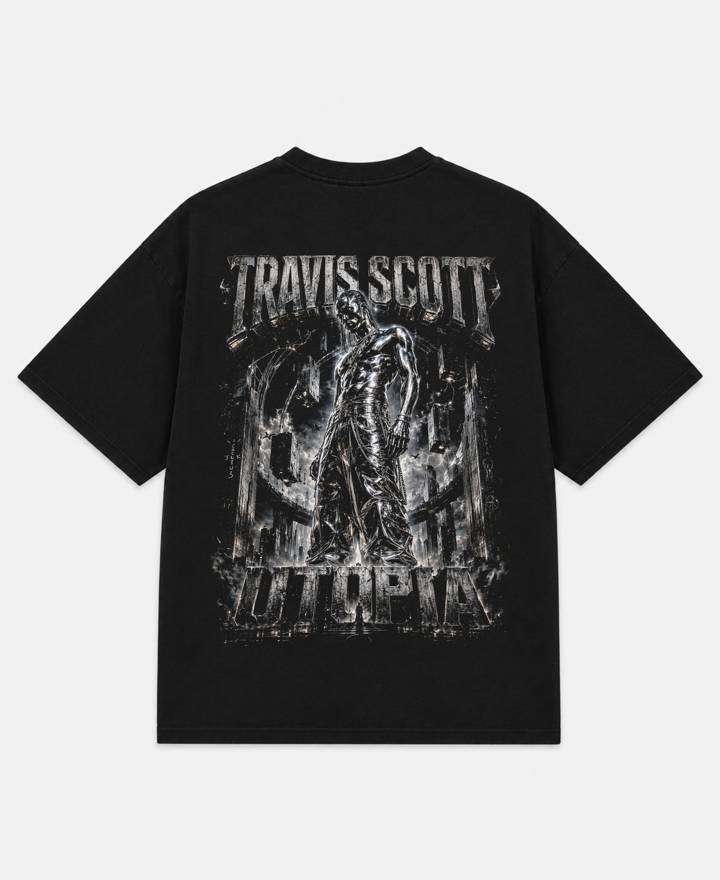 Travis Scott Utopia Unisex Oversized Tee