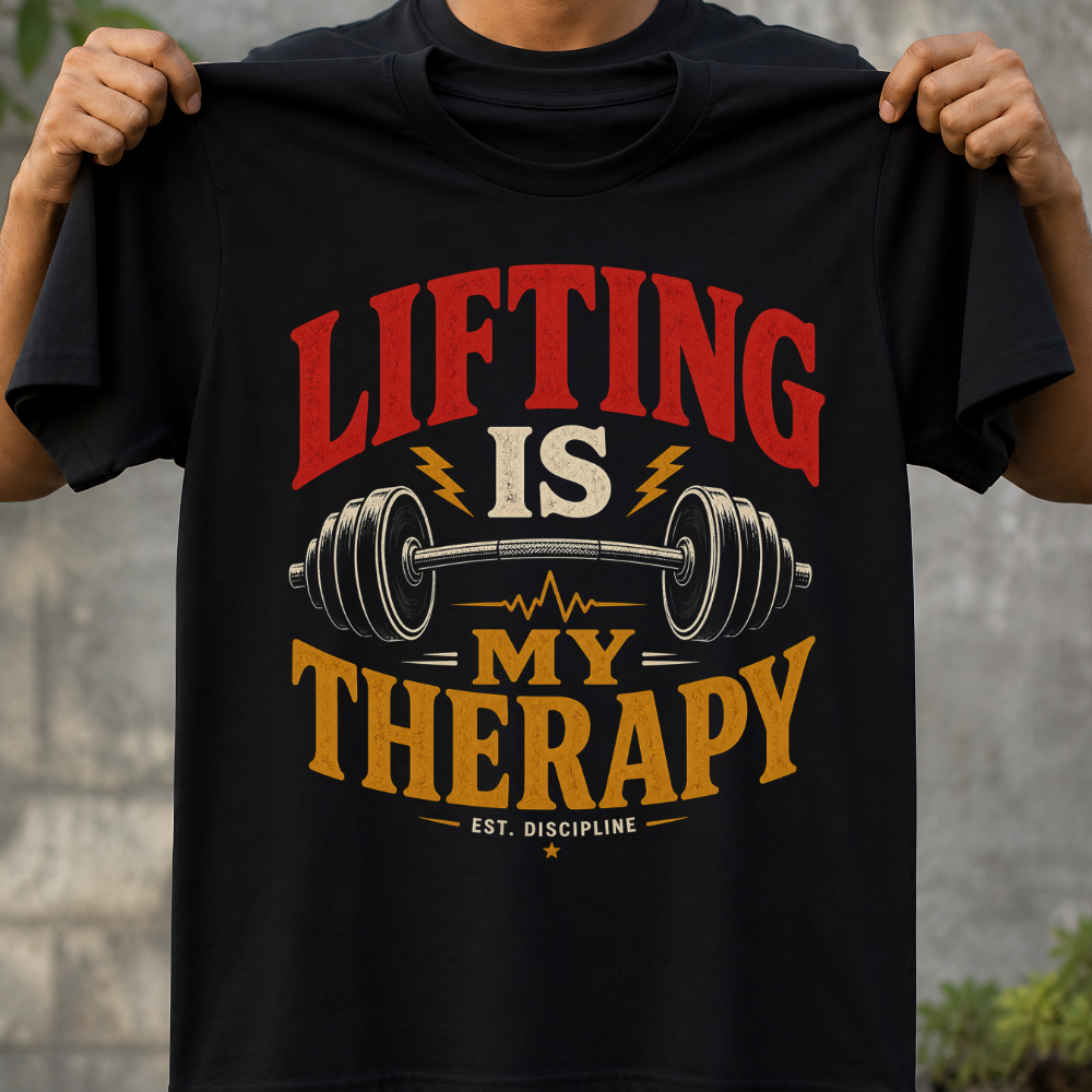 Lifting Is My Threapy T-Shirt