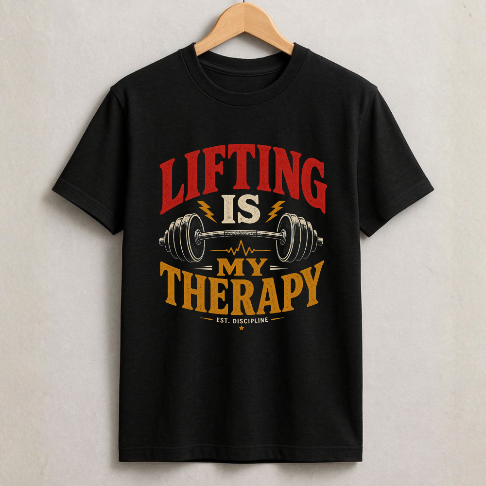 Lifting Is My Threapy T-Shirt