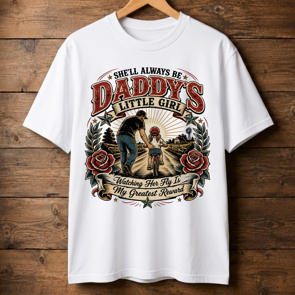 She'll Always Be Daddy's Little Girl T-Shirt