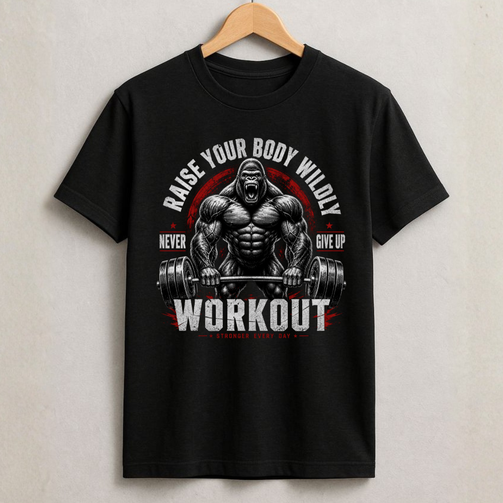 Raise Your Body Wildly - T-Shirt