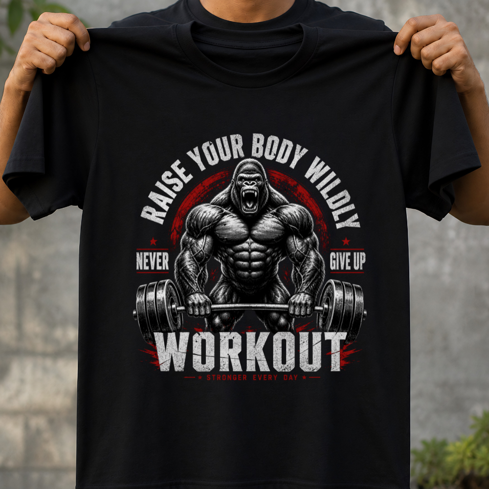 Raise Your Body Wildly - T-Shirt