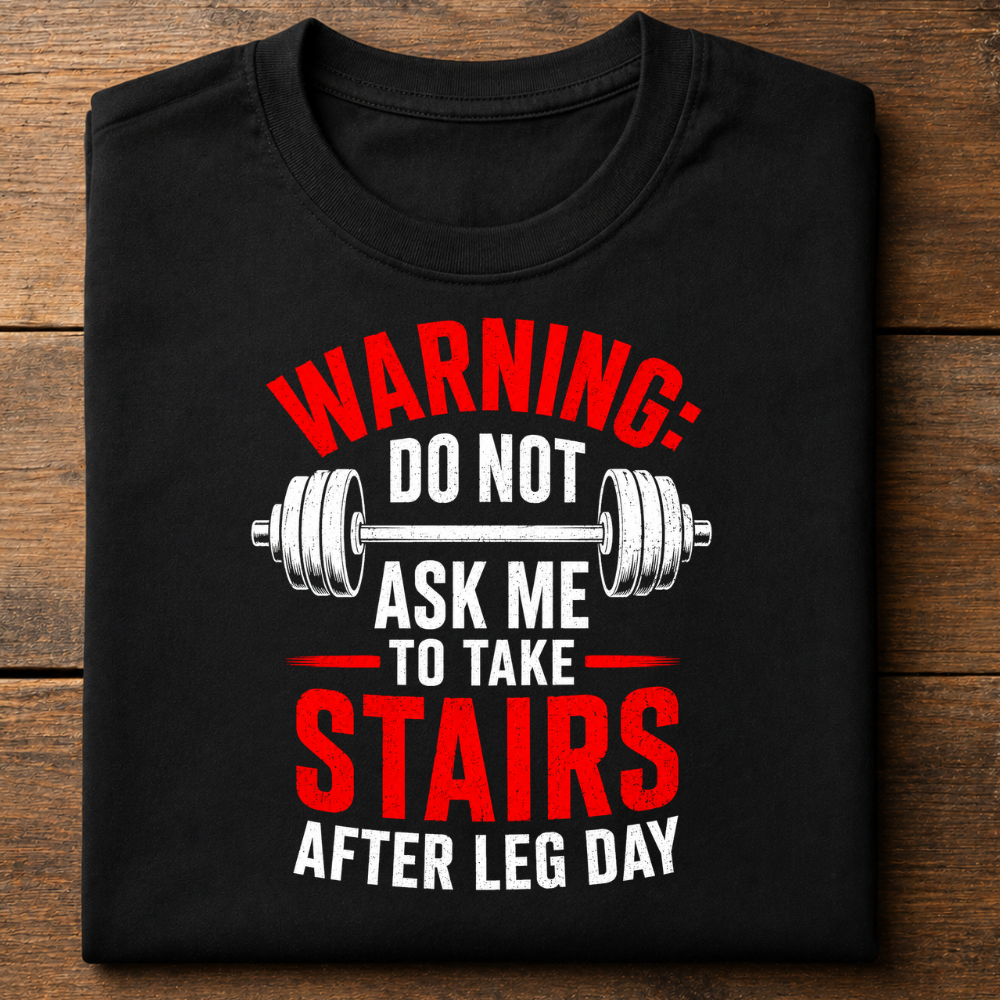 Do Not Ask Me To Take Stairs - T-Shirt