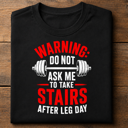 Do Not Ask Me To Take Stairs - T-Shirt