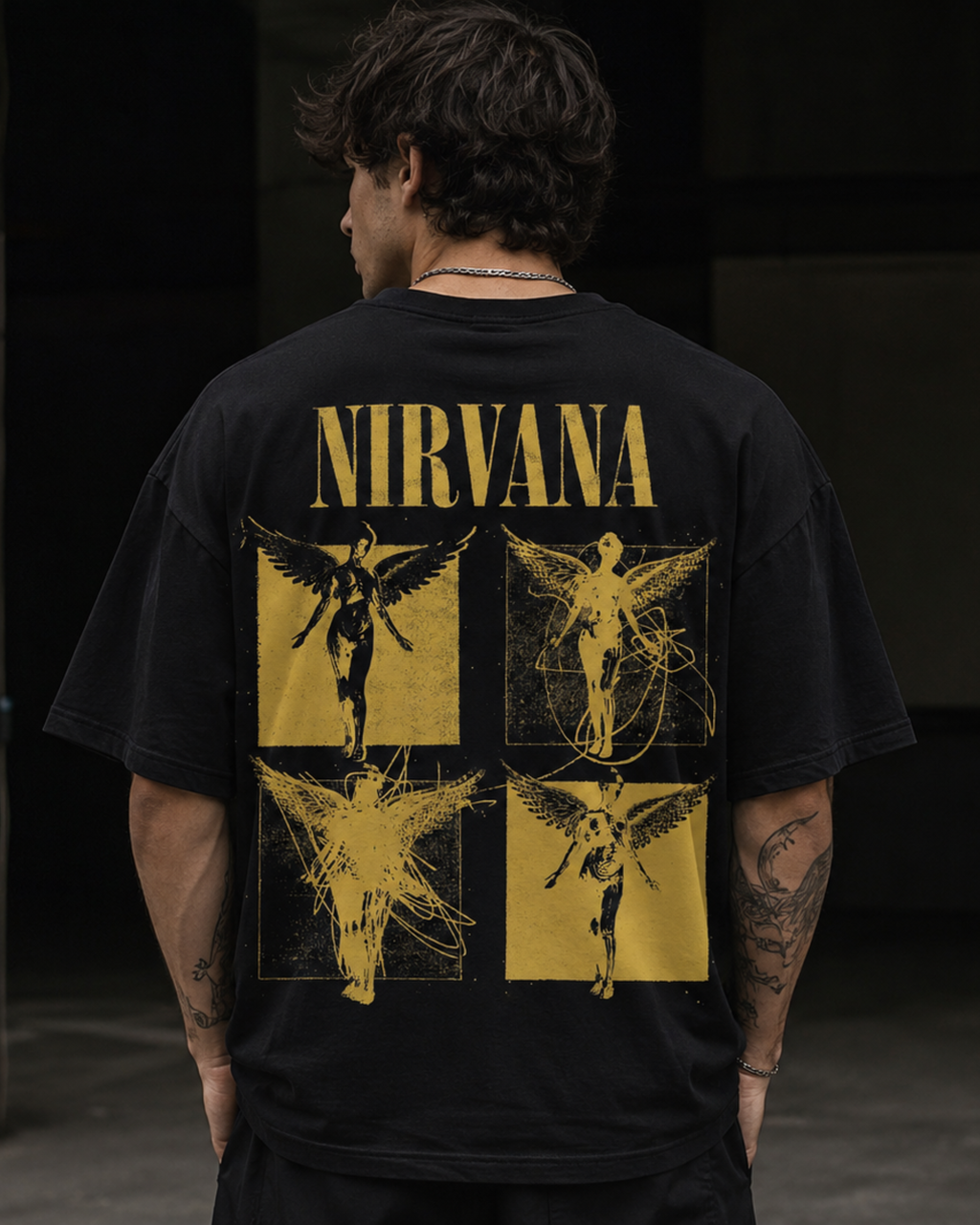 Nirvana Graphic Oversized Tee
