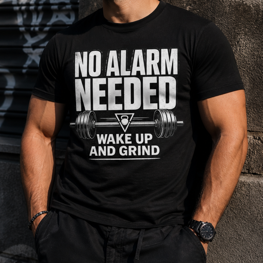 No Alarm Needed - T-Shirt