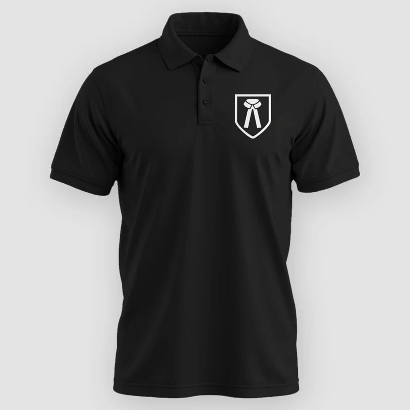 Advocate Icon - Black Lawyer Polo T-shirt