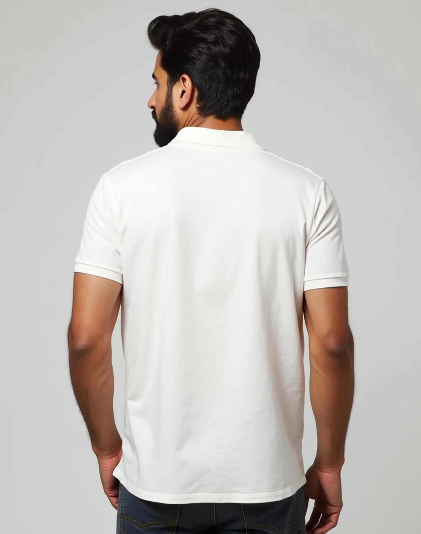 Advocate Logo Embroidered - White Lawyer Polo T-shirt
