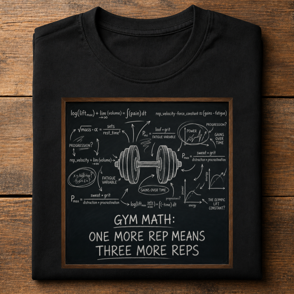 Gym Math Unisex T-Shirt